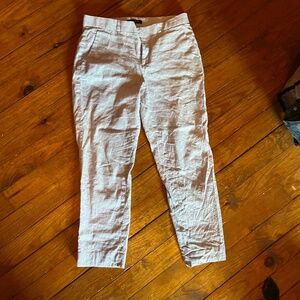 Banana republic seersucker Avery straight pant